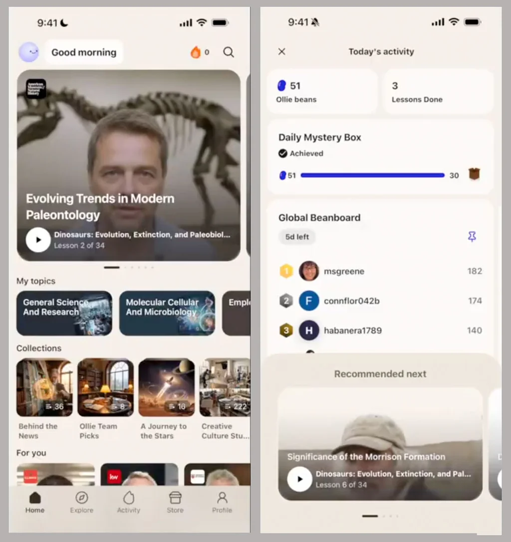 Coursera now offers an AI-powered feed of short form educational content