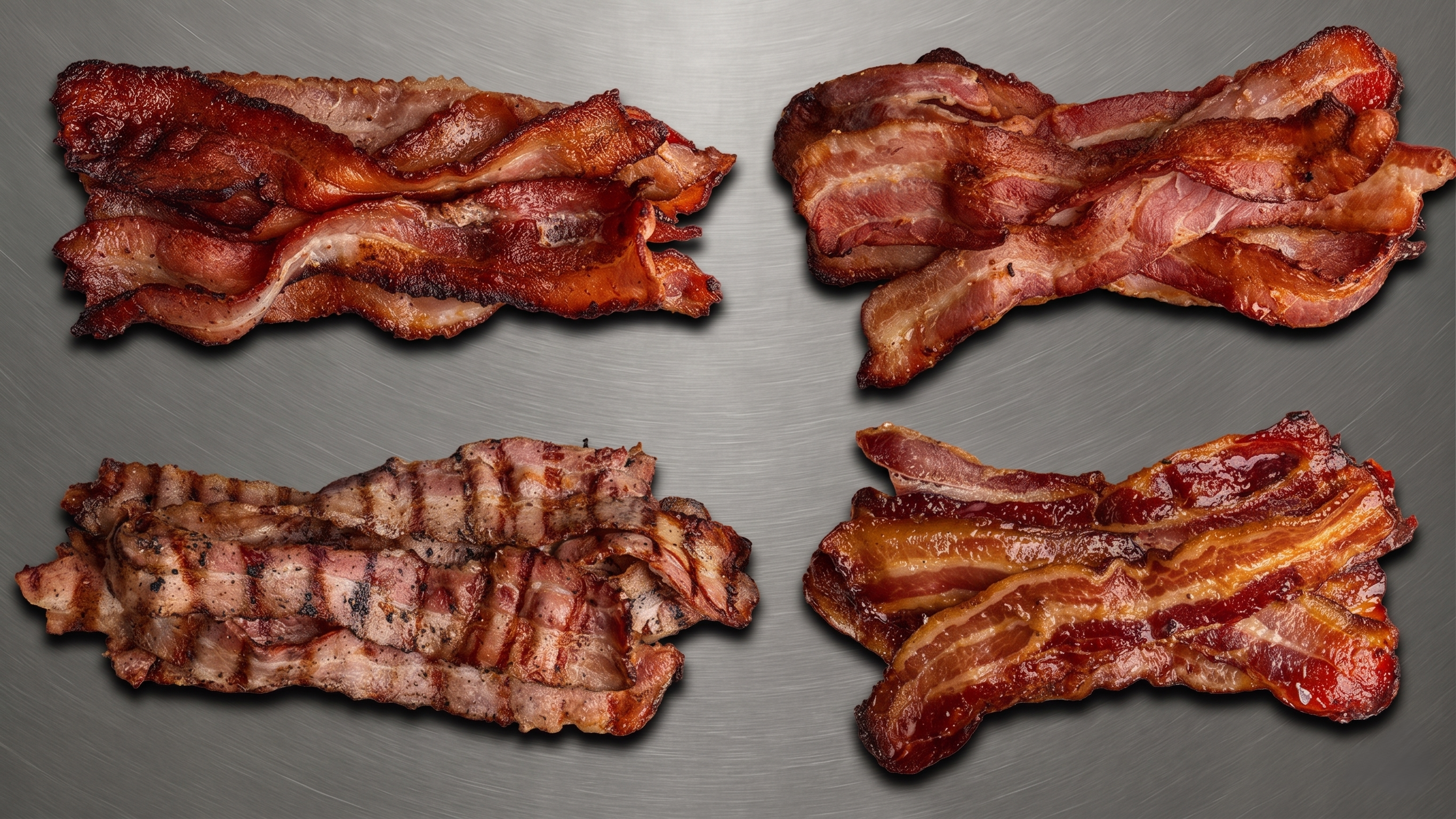 Watch how different cooking methods change bacon completely