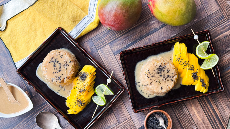 Shortcut mango sticky rice recipe