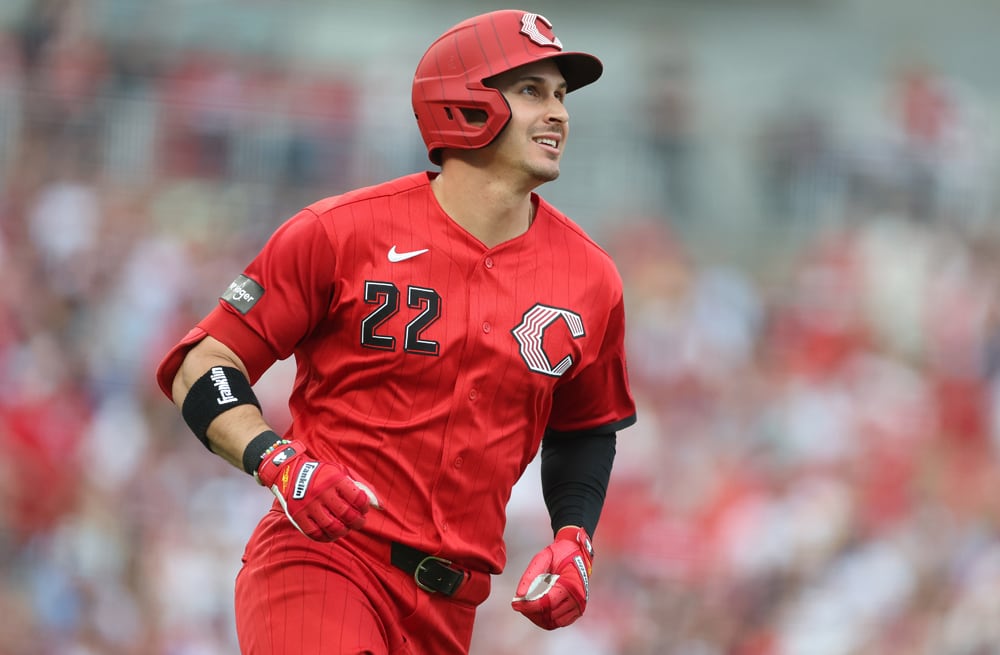 Reds outfielder named NL player of the month