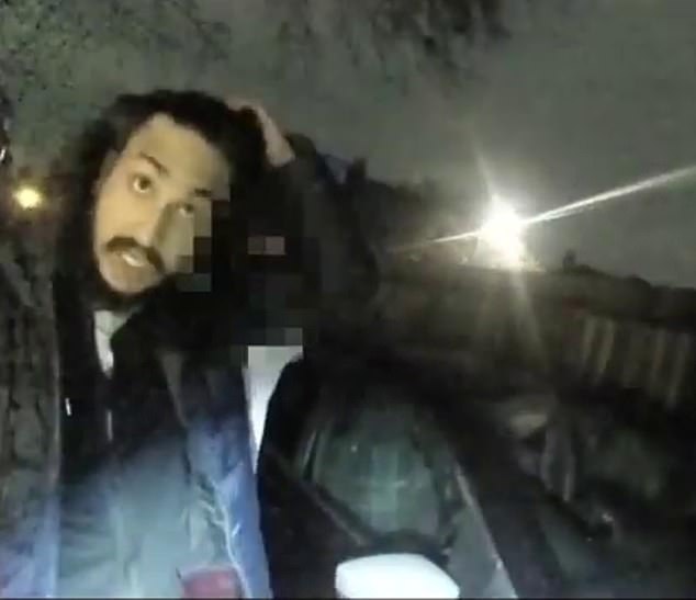 Murderer Vickrum Digwa is seen lying to police as he tells them the teenager ripped off his turban in a racist attack 