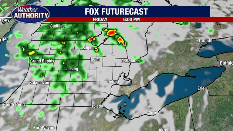 Metro Detroit weather: Final day of dry stretch before some rain this ...