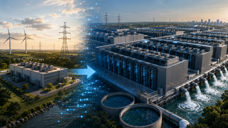 AI boom could double data centre power, water use by 2030