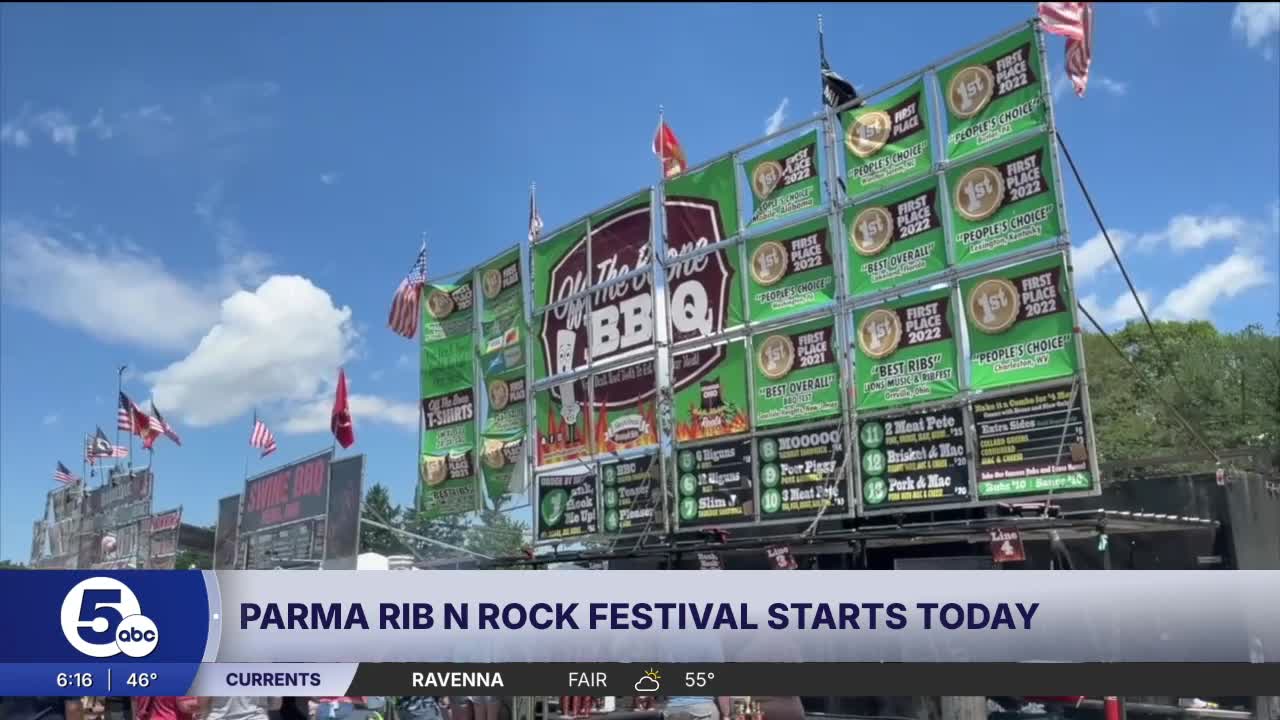 Parma Rib N Rock festival starts today