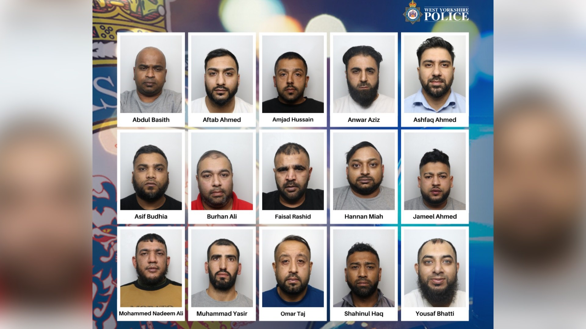 Fifteen men sentenced following non-recent Bradford child sexual ...