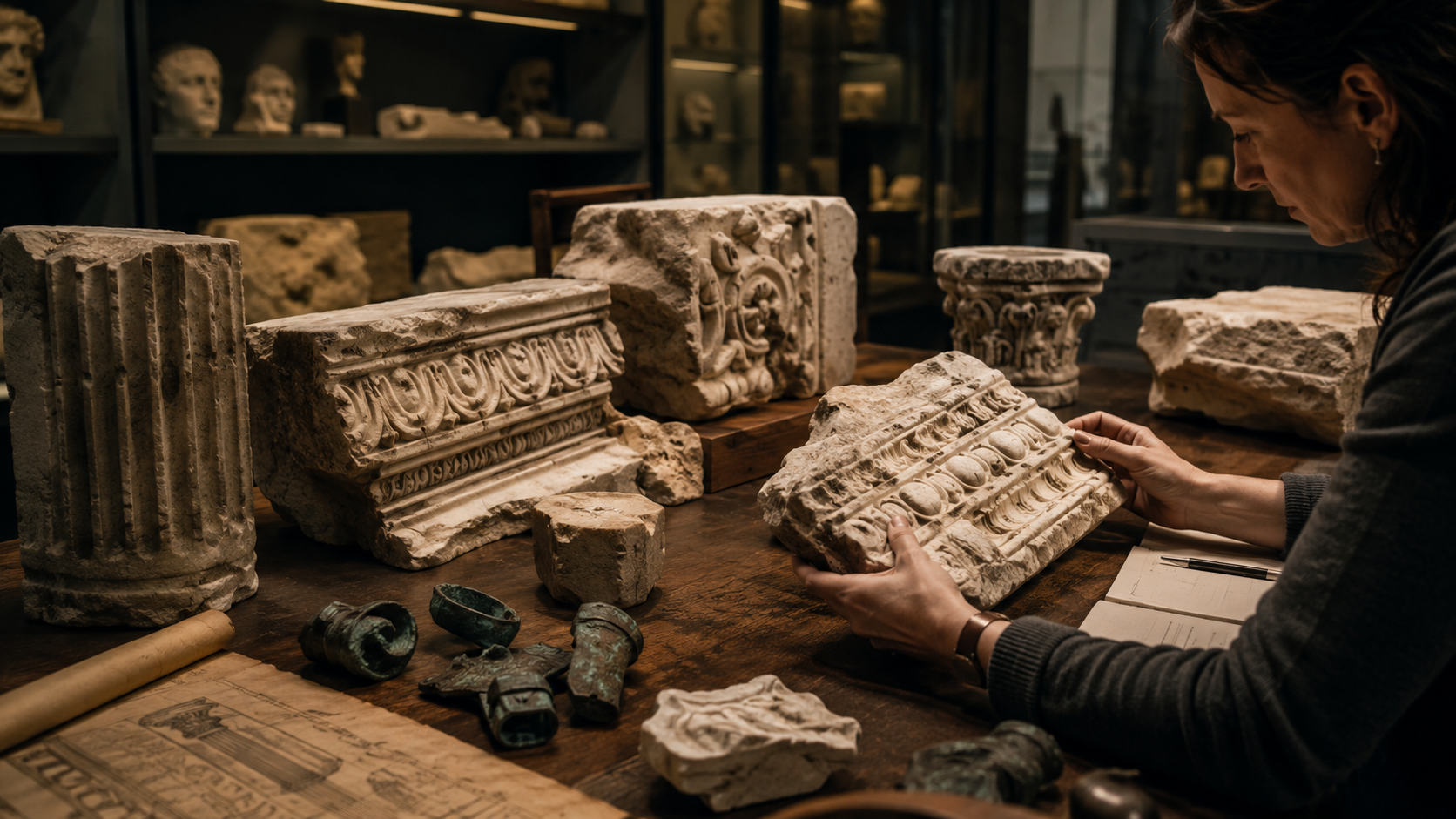 Roman ruins hidden in New York - ancient buildings hiding in plain sight