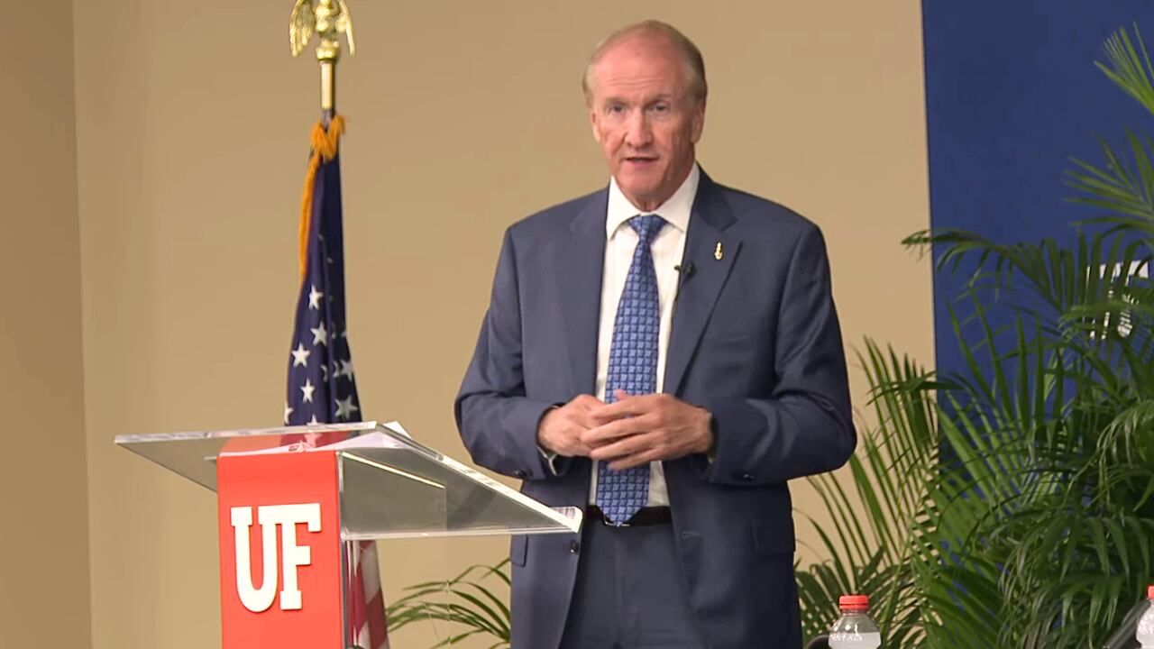 UF presidential finalist Dr. Stuart Bell responds to DEI concerns ...