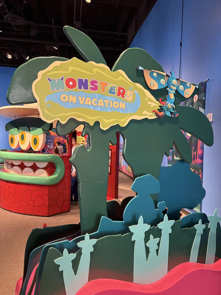 Monsters on vacation at Minnesota Children's Museum