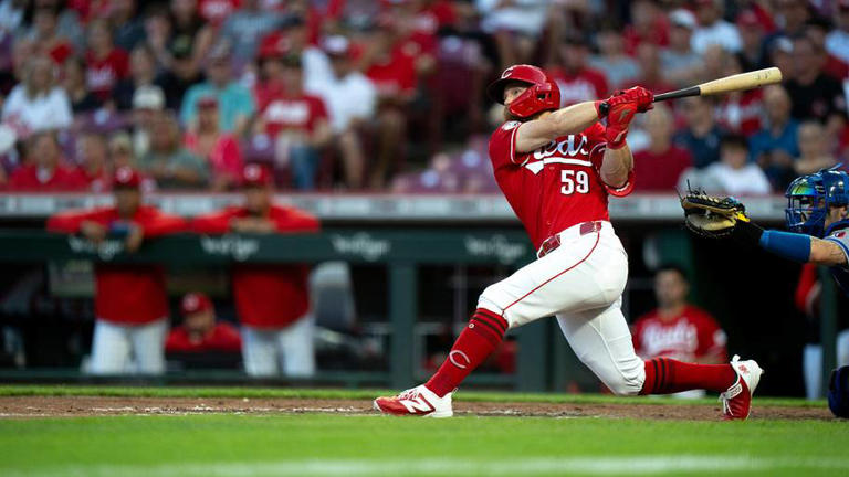Reds outfielder making most of opportunity as roster continues to shuffle