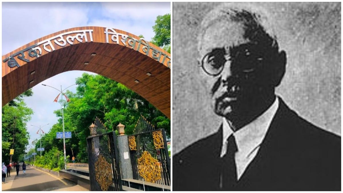 Who was Maulana Barkatullah, India’s 1st PM-in-exile whose name Bhopal ...