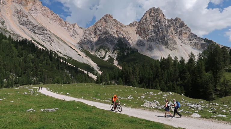 Hidden in the Italian Alps is a scenic trail through World War I ...