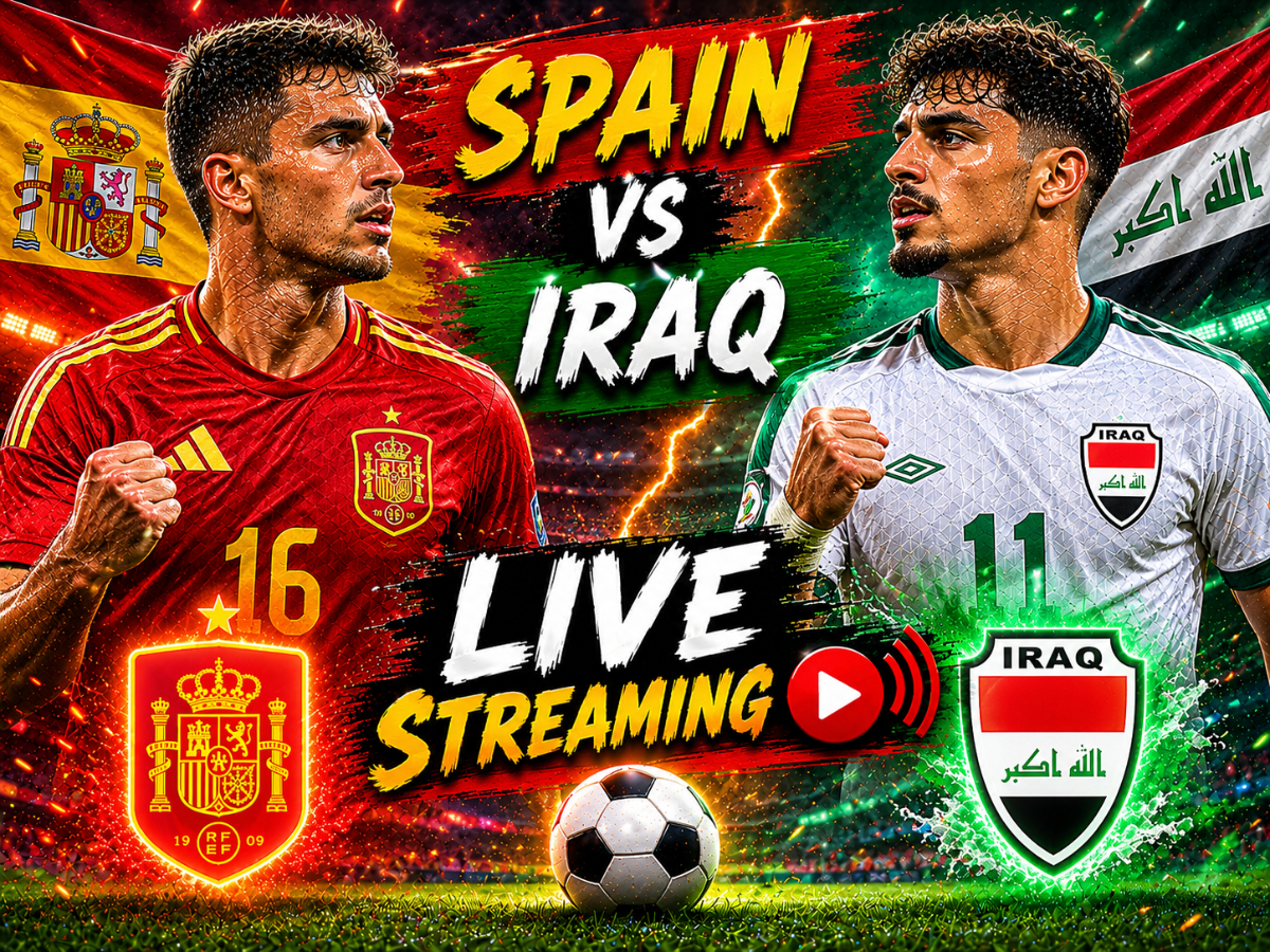 Spain vs Iraq live streaming: How to watch international friendly match ...