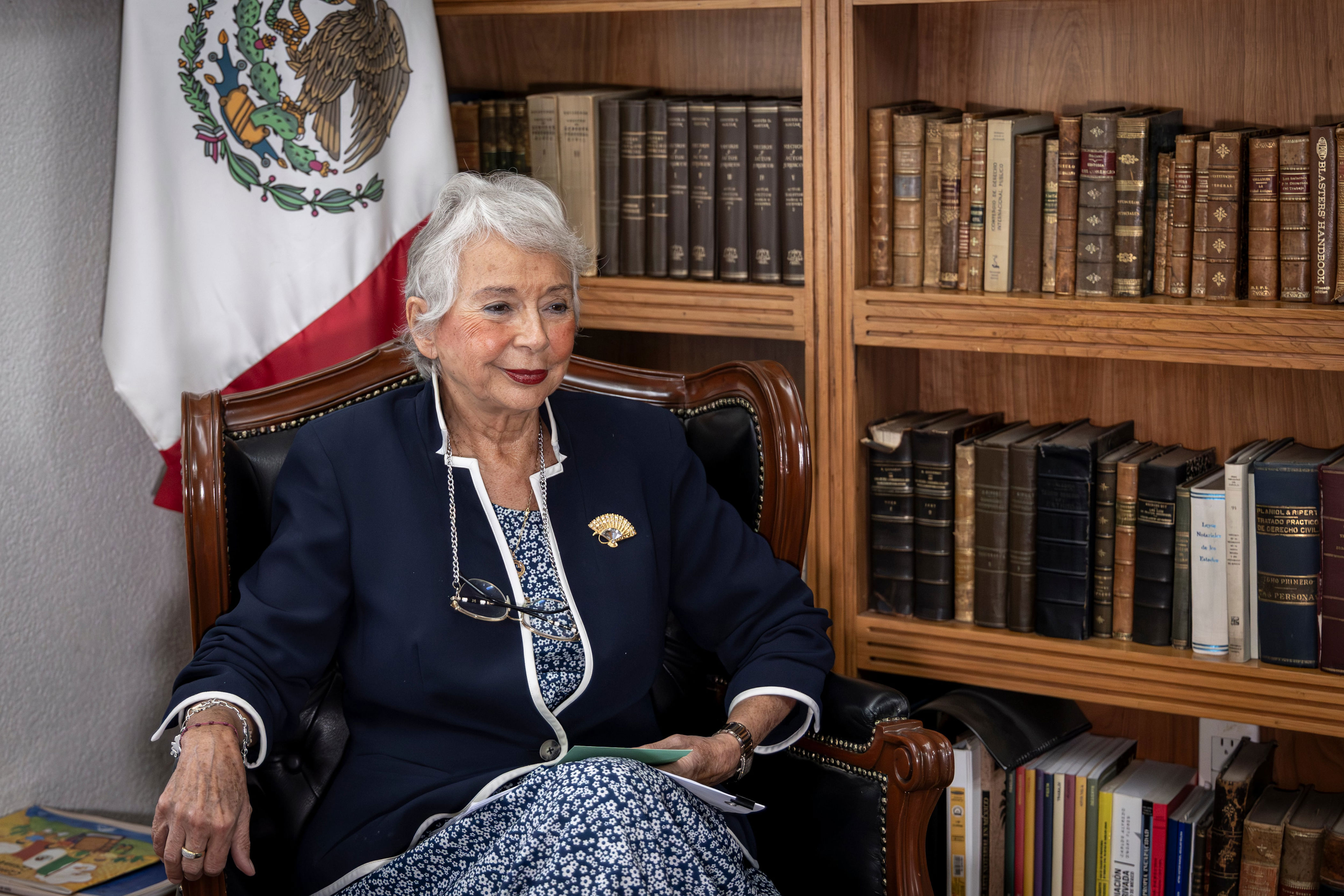Olga Sánchez Cordero en Ciudad de México.