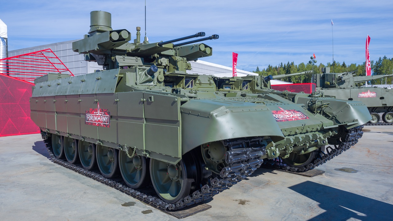 Russia just 'terminated' the name for its tank support vehicle