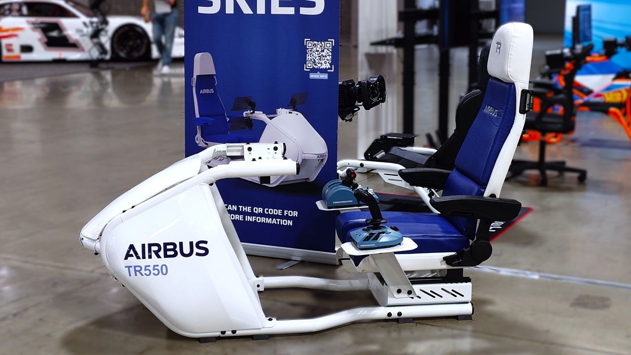 Trak Racer's Airbus TR550 flight rig aims for realism in Microsoft ...