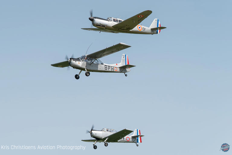 La Ferté-Alais celebrates French military aviation during the 53rd Le ...