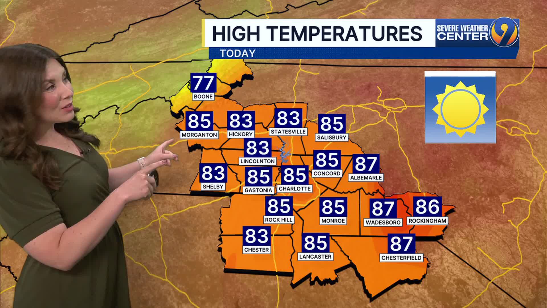 Forecast: Sunny skies and warm temperatures ahead