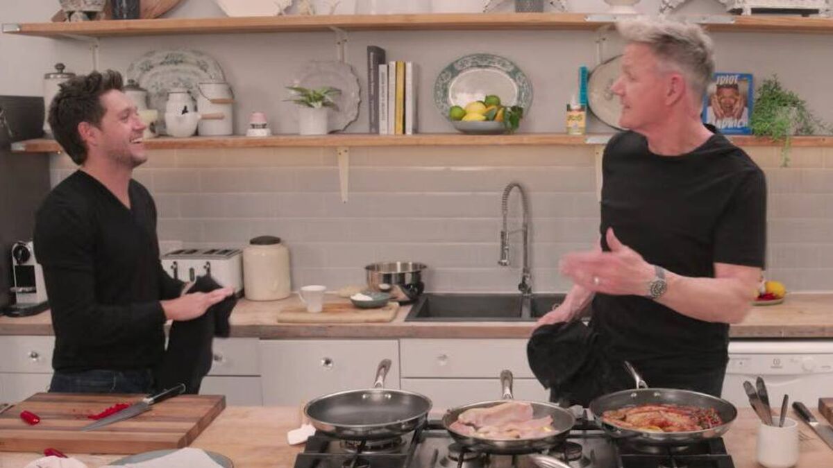 Gordon Ramsay joins Niall Horan for an Irish fry-up — and struggles to ...