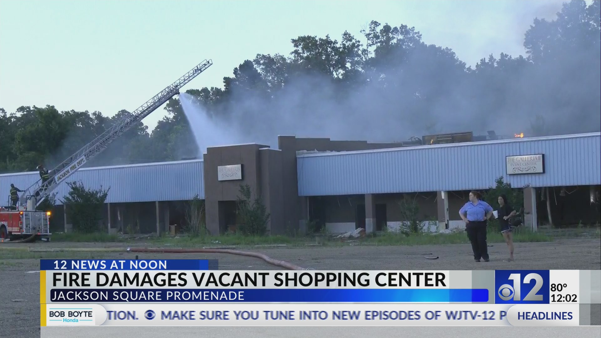 Fire at Jackson Square Promenade contained by firefighters