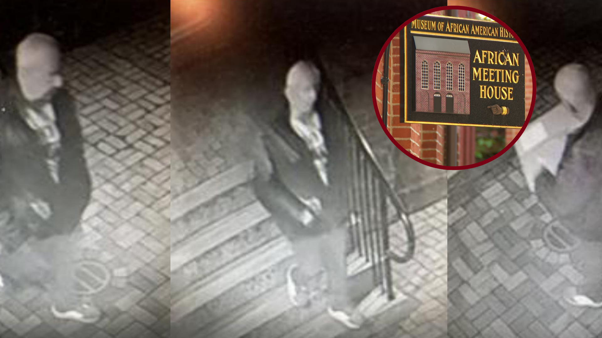 Suspect sought after Juneteenth-related items burned, destroyed outside ...