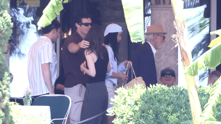 Dua Lipa and Callum Turner emerge in Italy ahead of extravagant 3-day ...