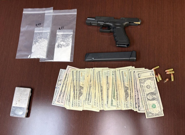 Crestview traffic stop leads to fentanyl, cash, gun seizures, 2 arrests