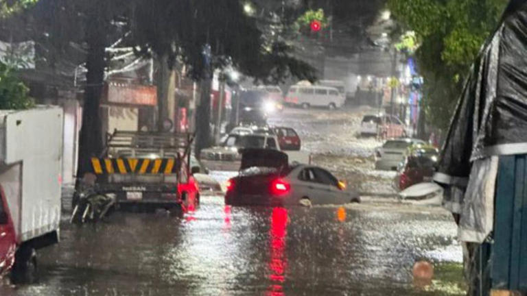 Activan alertas naranja y amarilla por intensas lluvias y granizo en CDMX