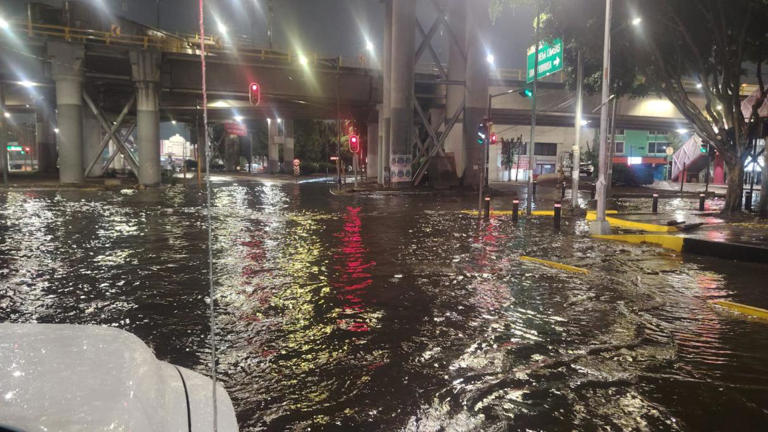 Activan alertas naranja y amarilla por intensas lluvias y granizo en CDMX