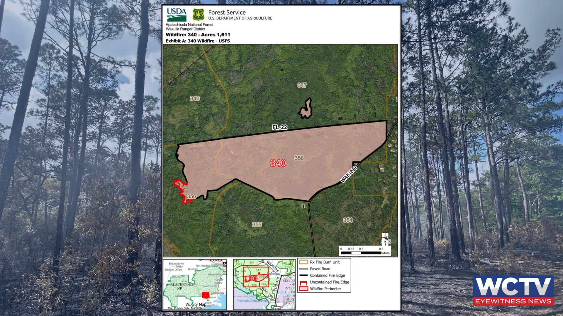 340 fire in Wakulla County prompts limited evacuations for some ...