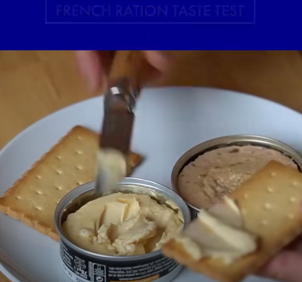 What do French combat rations taste like?