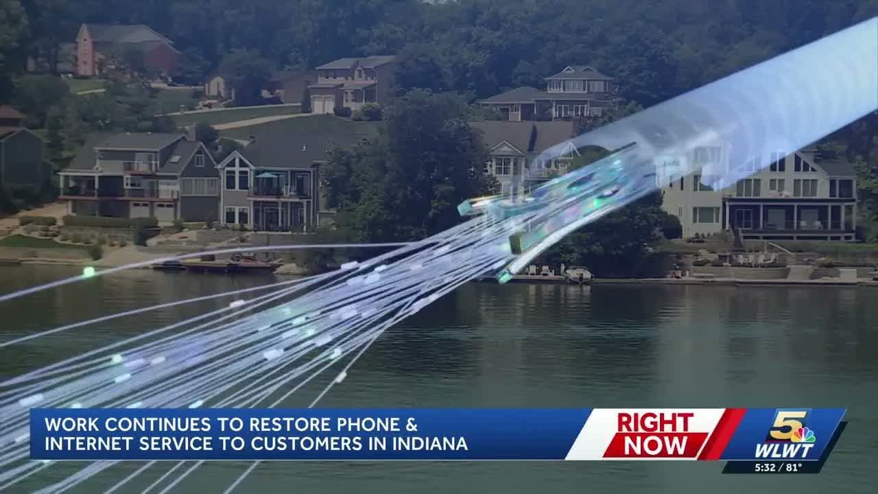 Southeast Indiana internet service restored after days-long outage