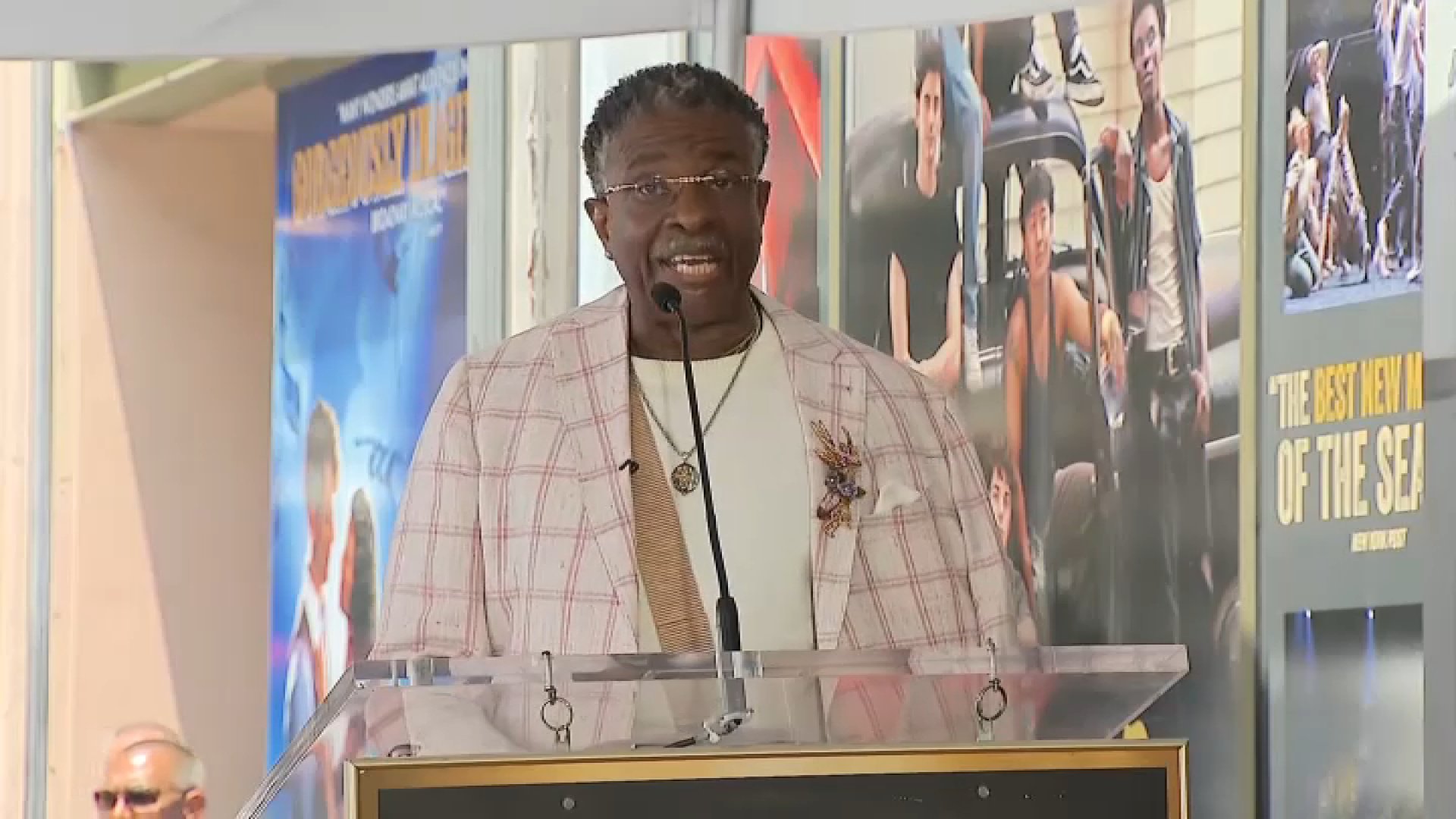 Actor Keith David gets a star on Hollywood Walk of Fame