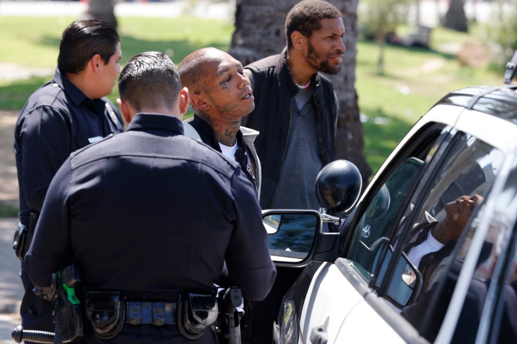 Drug-addled zombies rushed by cops in sweeping blitz of LA’s notorious ...
