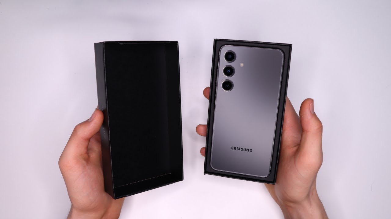 ASMR unboxing Samsung Galaxy S24 📱