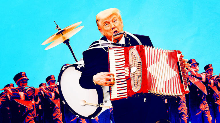 Trump wheels out cringe new performers after failed concert
