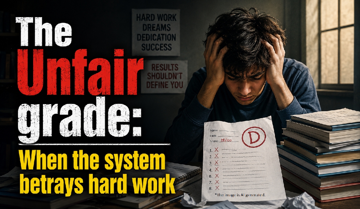 The unfair grade: When the system betrays hard work