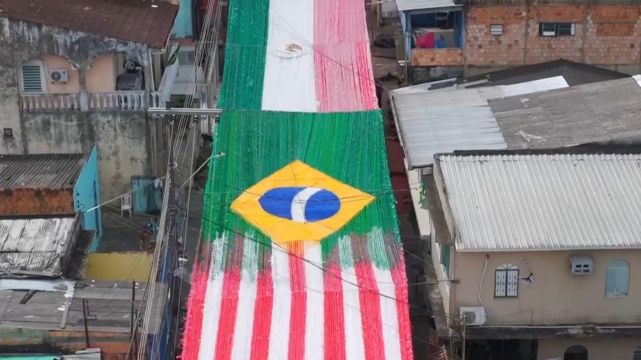 Colorful displays show World Cup anticipation has reached city in ...
