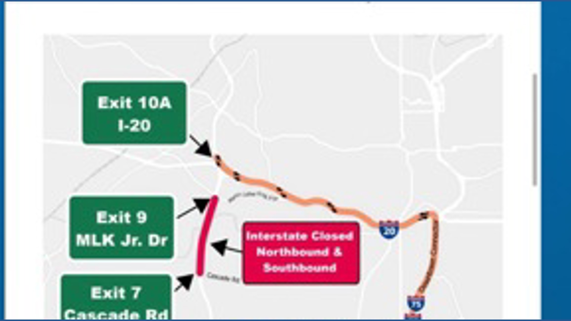 285 highway shutdown on the way again