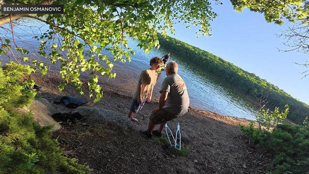 Video showed 70-year-old Steven Dana confronting 21-year-old Matt Duffy at Lake Maspenock in Hopkinton, Massachusetts on June 3, 2026. Benjamin Osmanovic