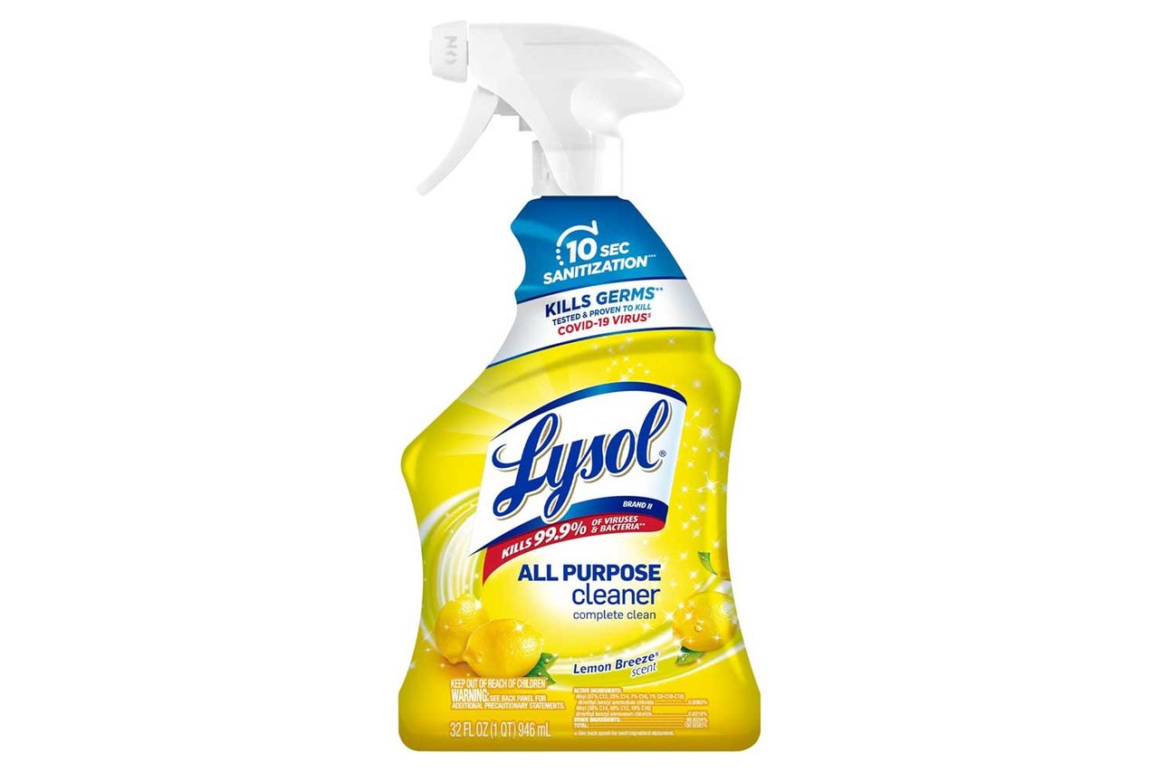 Lysol All Purpose Cleaner Spray Lemon Scent