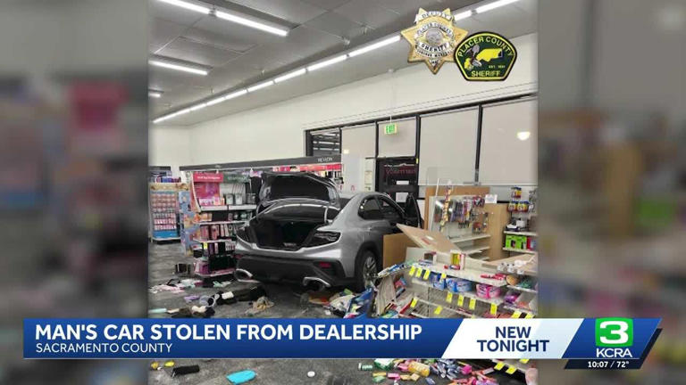 Sacramento County man frustrated after car stolen from dealership ...