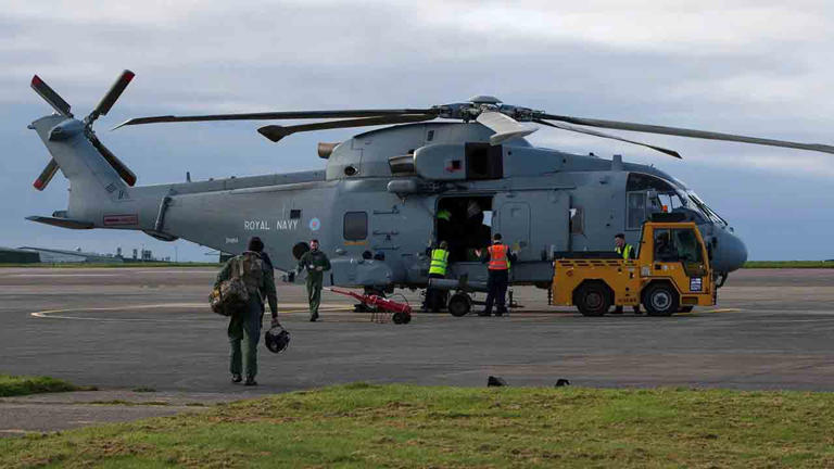 Royal Navy releases names of three killed in military helicopter crash ...