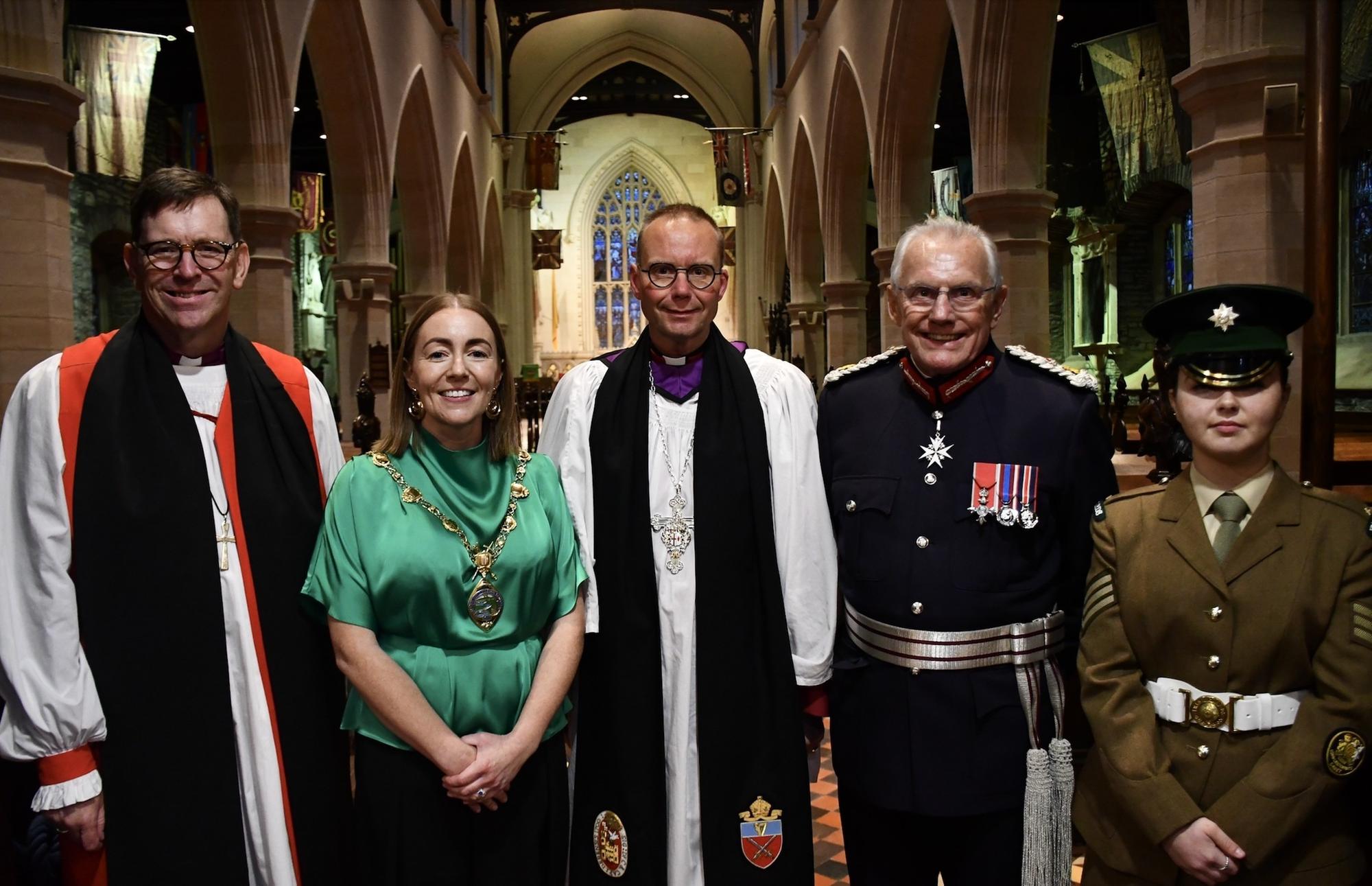 New dean of Derry installed at service in St Columb's Cathedral
