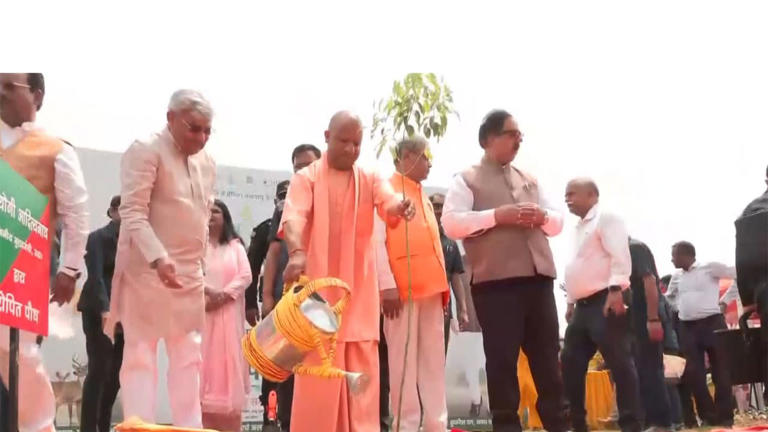 Yogi Adityanath's 54th birthday: CM launches 'Ek Ped Maa Ke Naam'