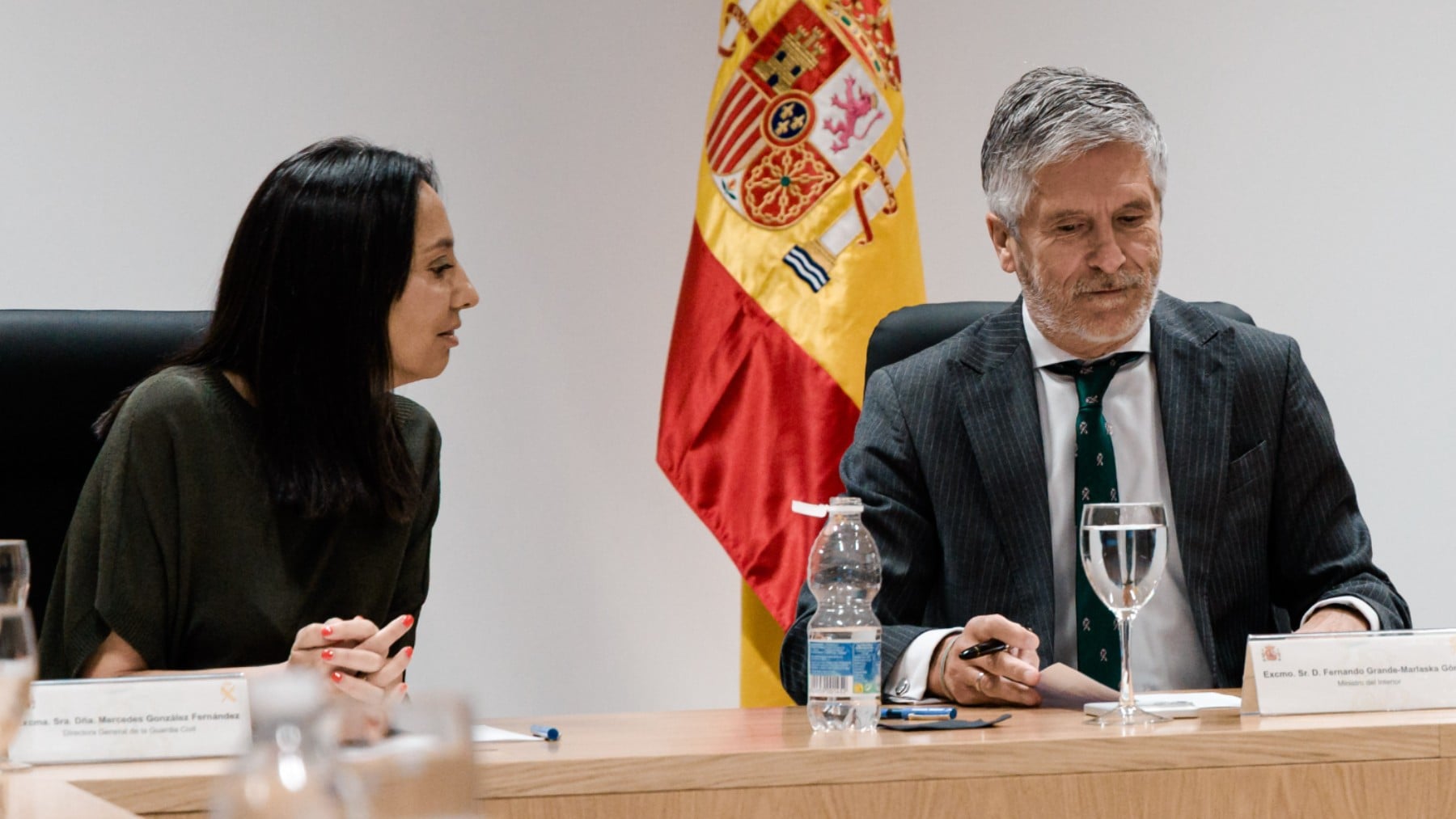 Marlaska admite las reuniones de la directora de la Guardia Civil con la  cloaca que había negado pero no la destituye