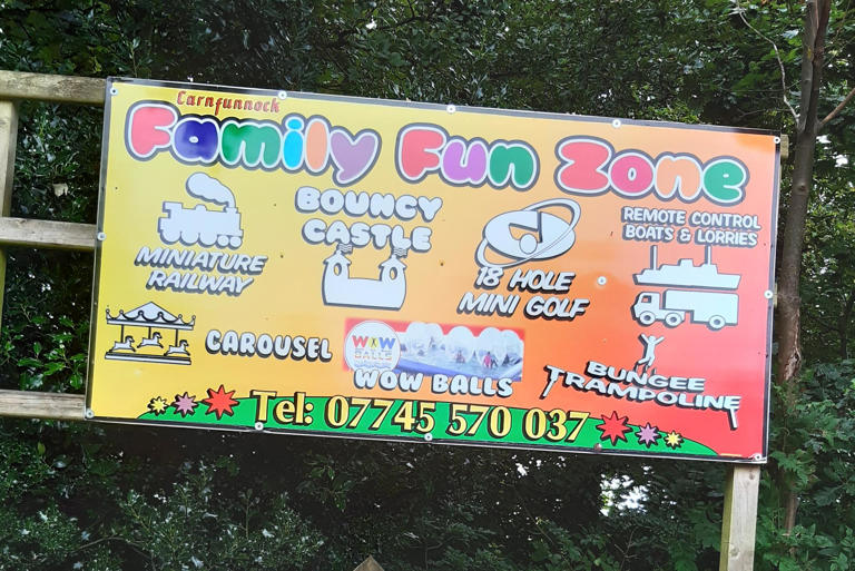 Planning application for new children's go-kart fun ride area at ...