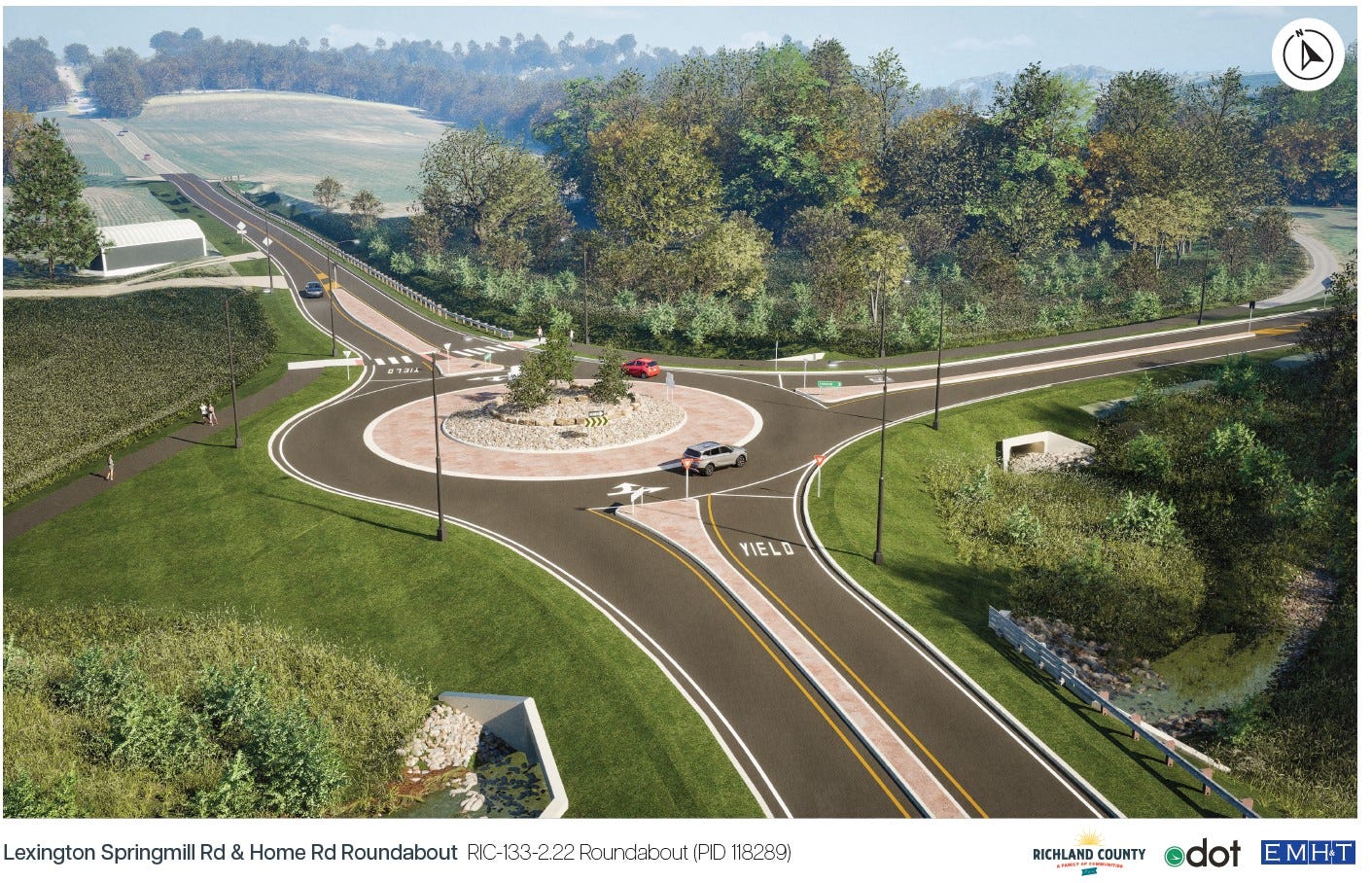 Roundabout project to close parts of Lex-Springmill and Home roads
