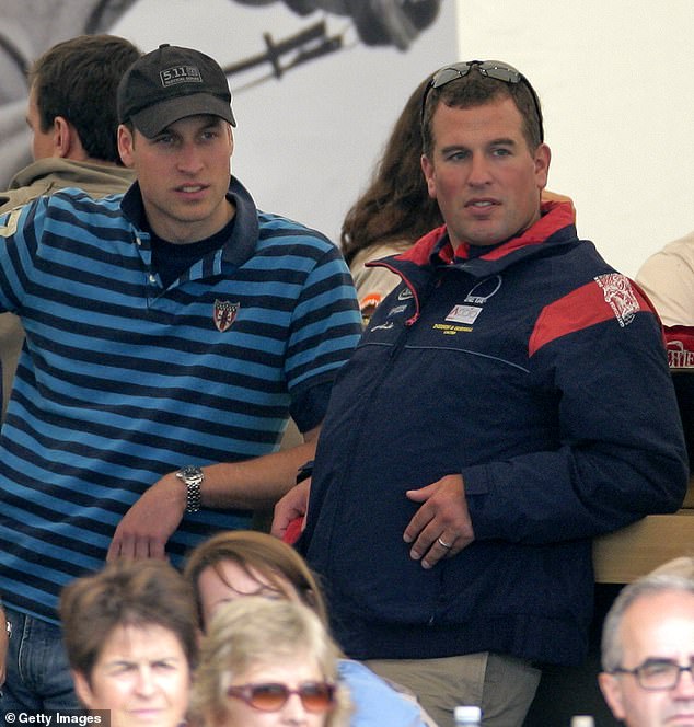 Report: William was 'deeply unhappy' with Peter Phillips after first ...