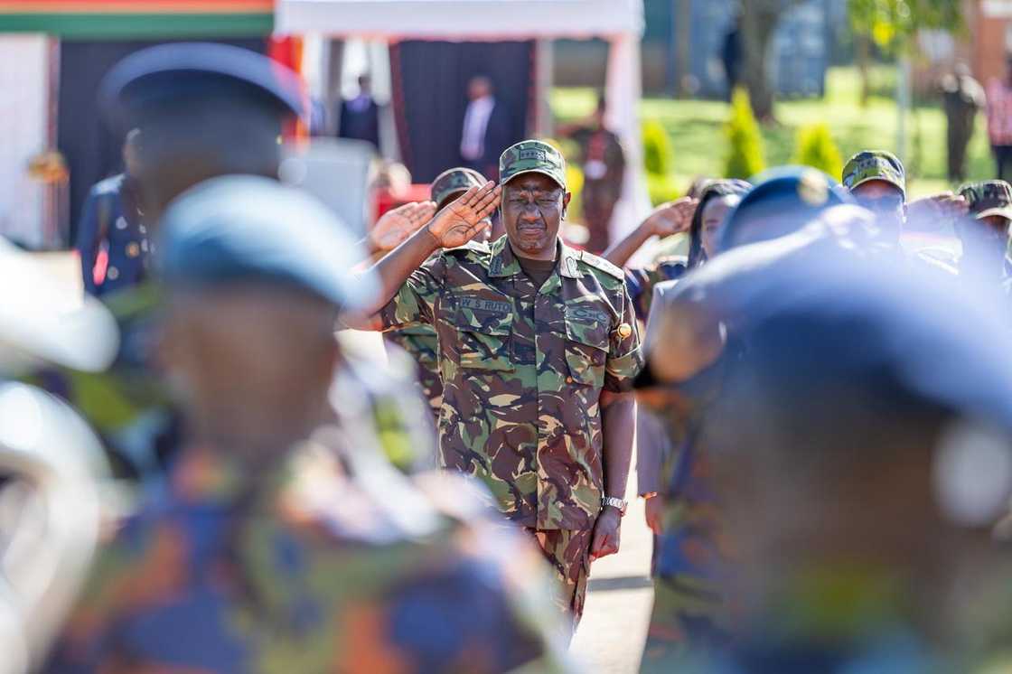 William Ruto announces promotions, appointments and transfers in KDF ...