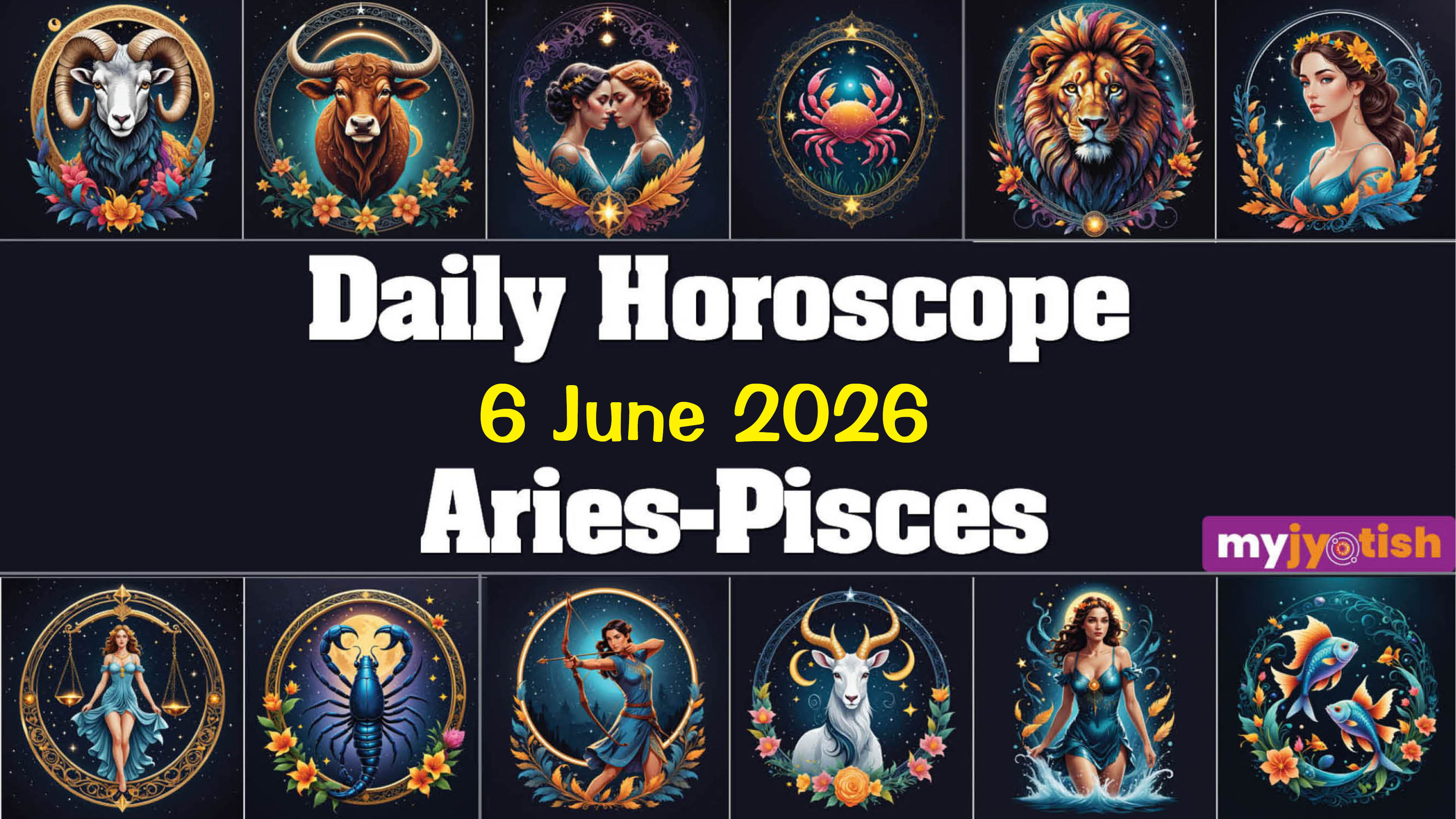 Today horoscope 6 June 2026: Know what the day holds for all the zodiac ...